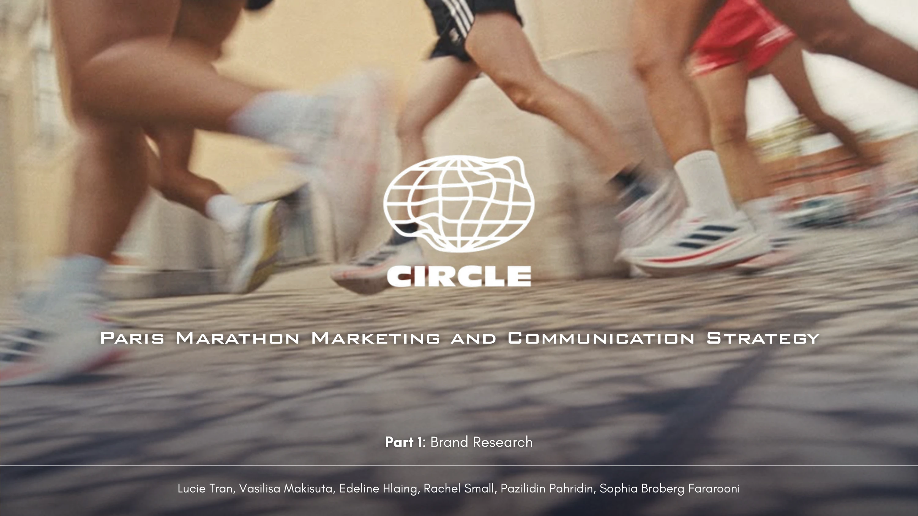Paris Marathon Marketing & Communication Plan - Slide 1